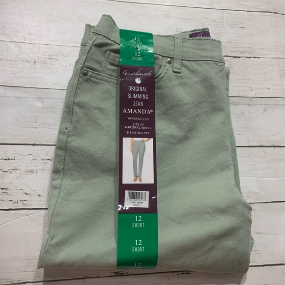 Gloria Vanderbilt Denim - Gloria Vanderbilt Sage Slimming Jeans Sz. 12 Short